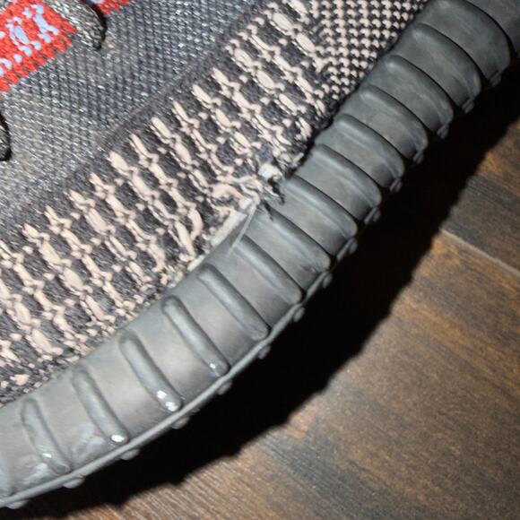 Authentic Adidas Yeezy Boost 350 V2 Yecheil FW5190 Size 14 AS IS Repair